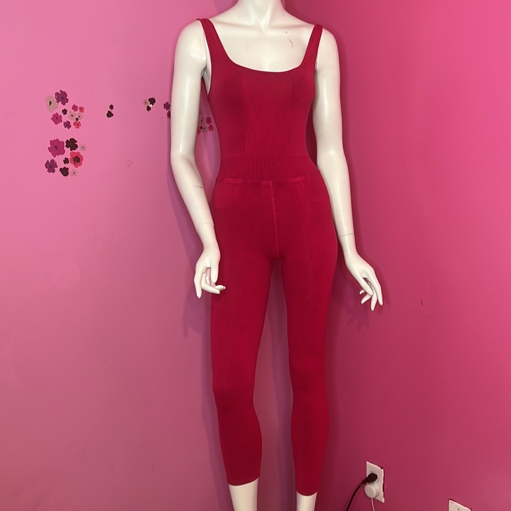 Free People Good Karma Onesie washed pink size XS/Small